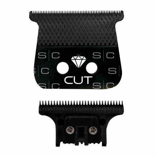 StyleCraft Diamond Cut - Black DLC Trimmer Blade with The One Cutter Blade