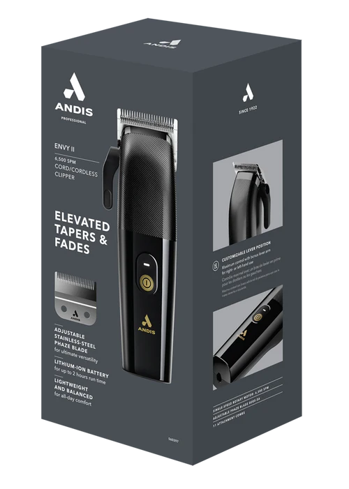 Andis Envy II Clipper - Black
