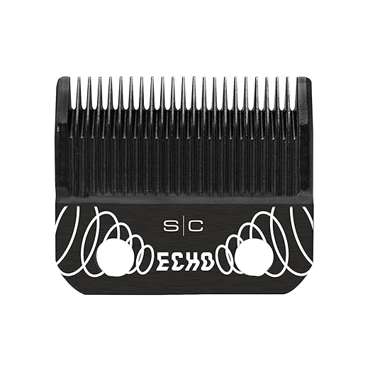 StyleCraft Replacement ECHO Fixed DLC Hair Clipper Blade with DLC Deep Tooth Cutter Set