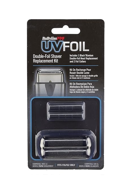 BaBylissPRO Replacement Foil and Cutter for UV Double Foil Shavers - for use with UV Foil Shavers ONLY