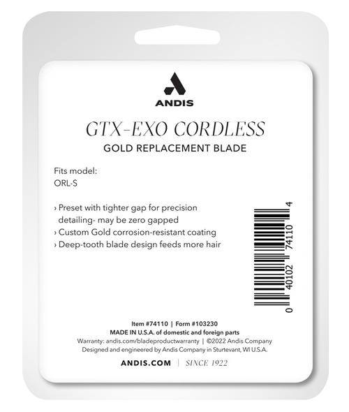 Andis GTX-Z Gold Deep-Tooth Blade
