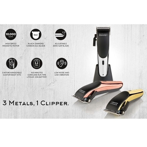 Gamma+ Ergo Magnetic Motor Cordless Clipper