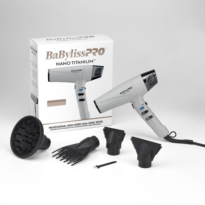 BaBylissPRO Nano Titanium Professional High-Speed Dual Ionic Dryer