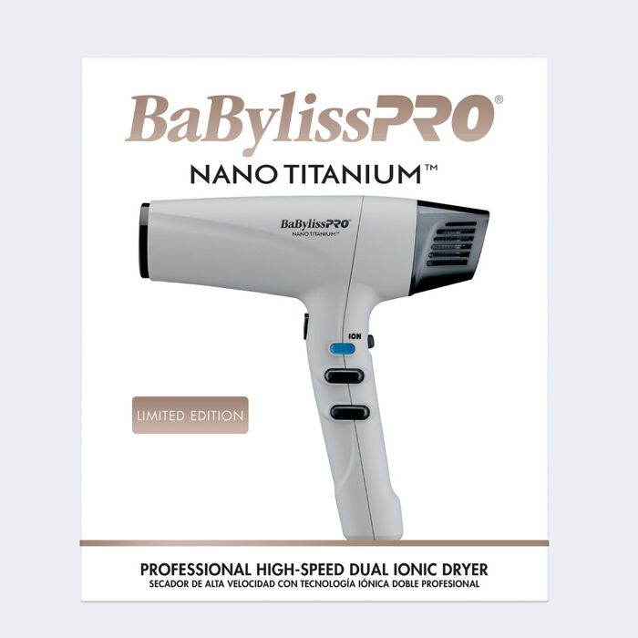 BaBylissPRO Nano Titanium Professional High-Speed Dual Ionic Dryer