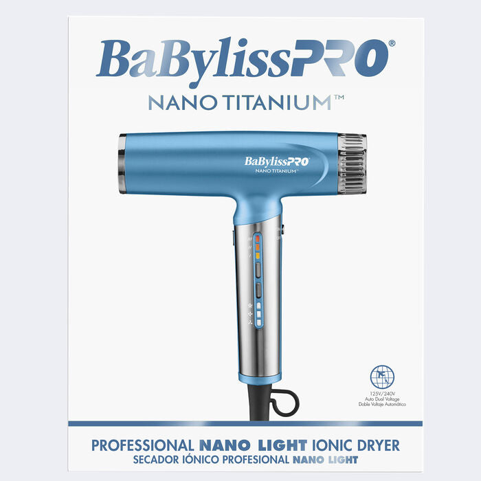 BaBylissPRO Nano Titanium Light Ionic High-Speed Dryer