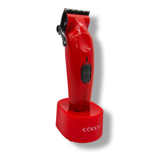 Cocco Hyper Veloce Pro Cordless Clipper w/ Digital Gap Ambassador Graphene Taper Blade + Charging Stand