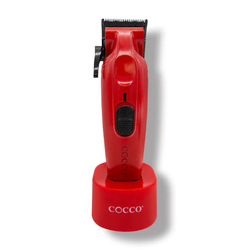 Cocco Hyper Veloce Pro Cordless Clipper w/ Digital Gap Ambassador Graphene Taper Blade + Charging Stand