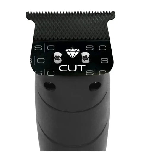 StyleCraft Diamond Cut - Black DLC Trimmer Blade with The One Cutter Blade