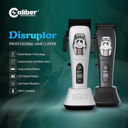 Caliber Disruptor Vector Motor Digital Display Cordless Clipper
