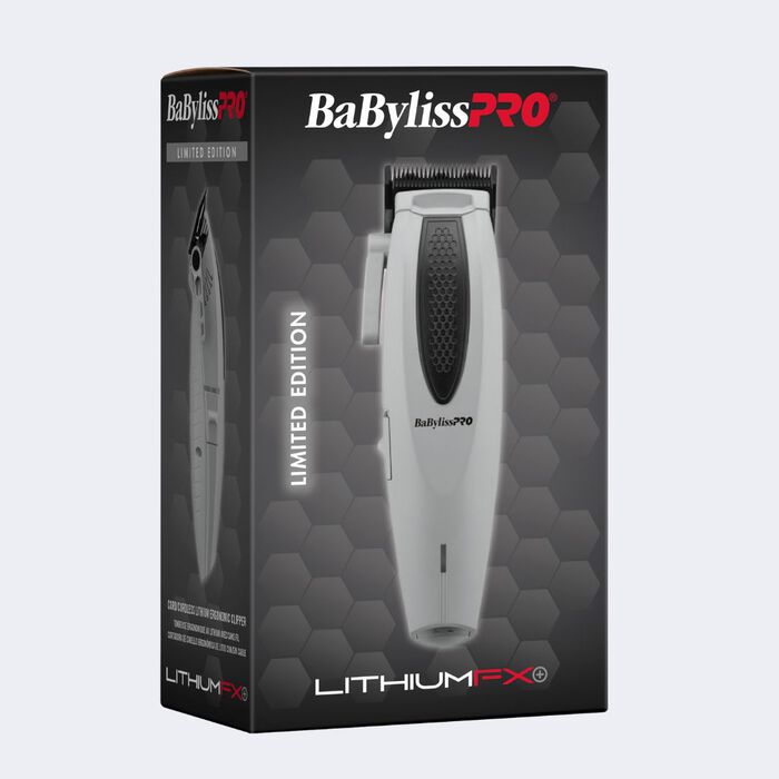 BaBylissPRO LithiumFX+ Limited Edition Grey Cord/Cordless Lithium Ergonomic Clipper