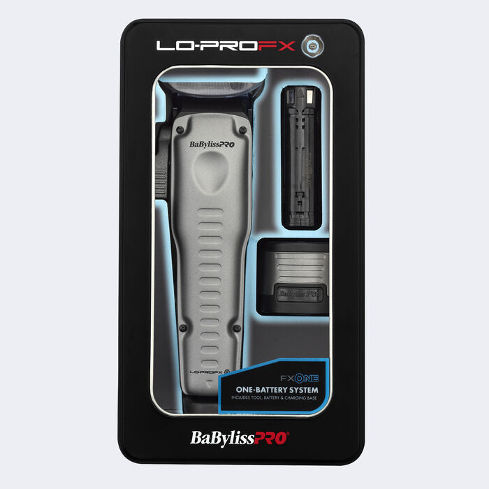 BaBylissPRO FXONE™ Lo-ProFX High Performance Low-Profile Clipper (Silver)