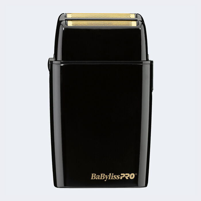 BaBylissPRO FOILFX02™ Cord/Cordless Metal Double-Foil Shaver (Black)