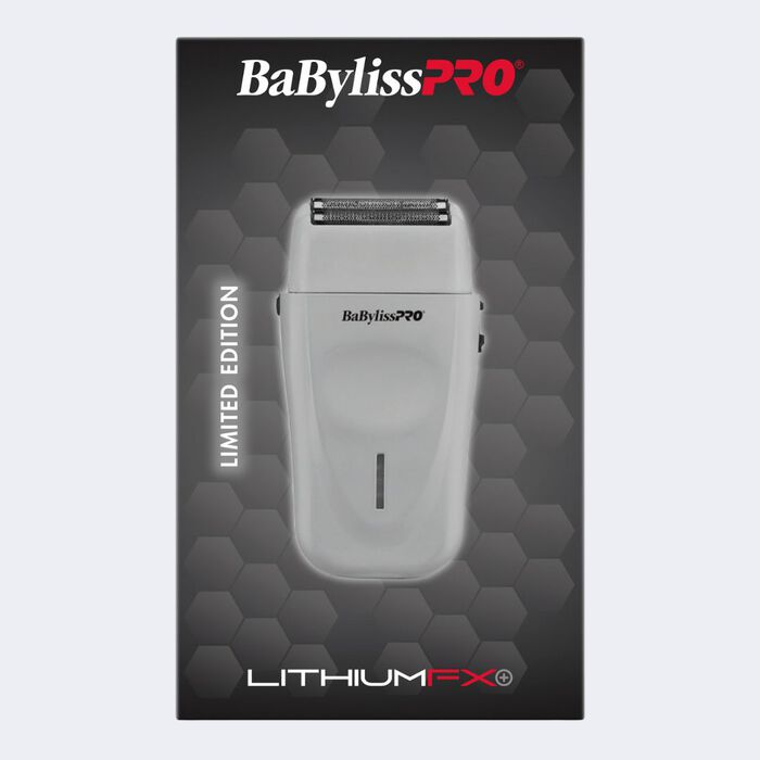 BaBylissPRO LithiumFX+ Limited Edition Grey Cord/Cordless Lithium Ergonomic Double Foil Shaver