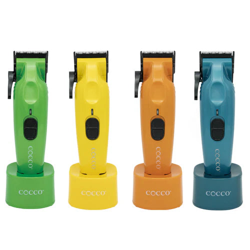 Cocco Hyper Veloce Pro Cordless Clipper w/ Digital Gap Ambassador Graphene Taper Blade + Charging Stand
