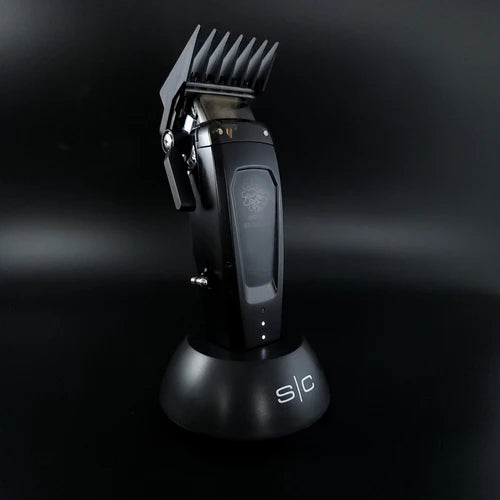 StyleCraft Saber 2.0 Cordless Modular Clipper w/ High-Torque Digital Brushless Motor - Black