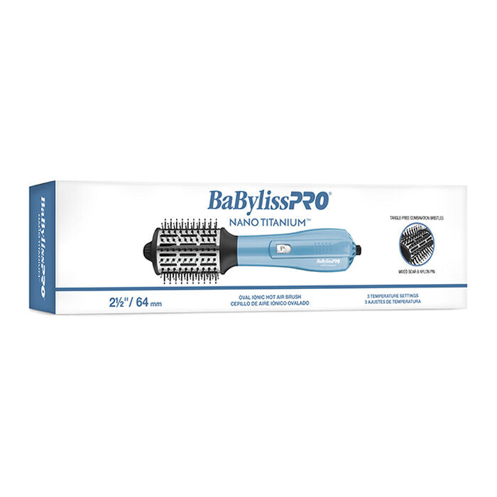 BaBylissPRO Nano Titanium Oval Ionic Hot Air Brush