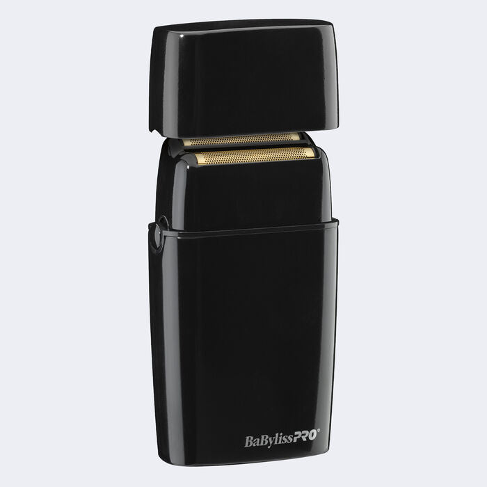 BaBylissPRO FOILFX02™ Cord/Cordless Metal Double-Foil Shaver (Black)