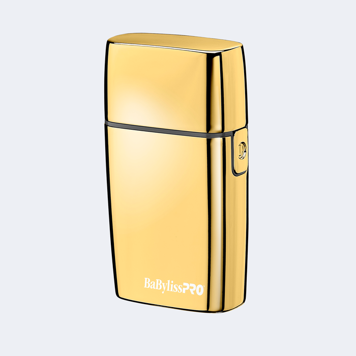 BaBylissPRO FOILFX02™ Cord/Cordless Metal Double-Foil Shaver (Gold)