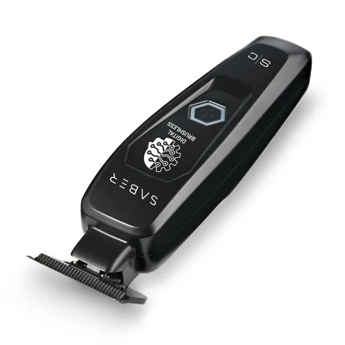 StyleCraft Saber Cordless Digital Brushless Motor Metal Trimmer - Black