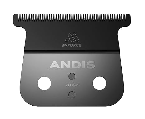 Andis GTX-EXO M-Force Replacement Hiar Cutting Blade, Deep Tooth, Zero-Gapped, Black