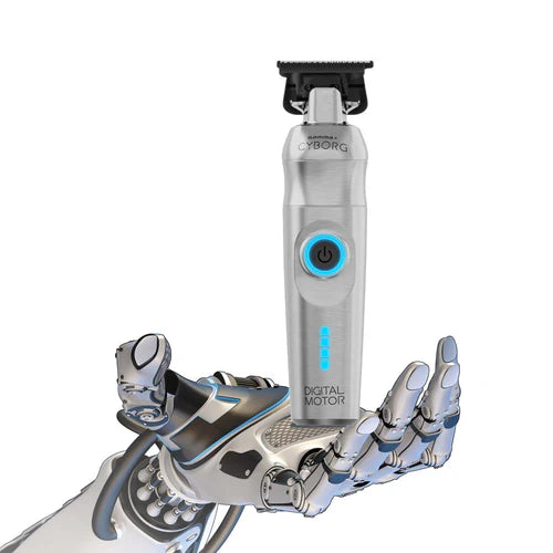 Gamma+ Cyborg Cordless Trimmer w/ Digital Brushless Motor