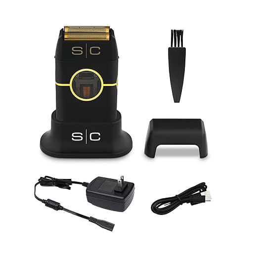 StyleCraft Instinct Metal Double Foil Shaver w/ IN2 Vector Motor & Intuitive Torque Control