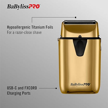 BaBylissPRO UVFOIL UV-Disinfecting Metal Single-Foil Shaver