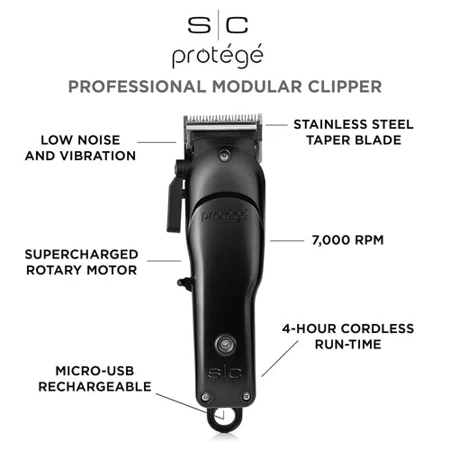 Stylecraft Protege Clipper - Metallic Matte Black