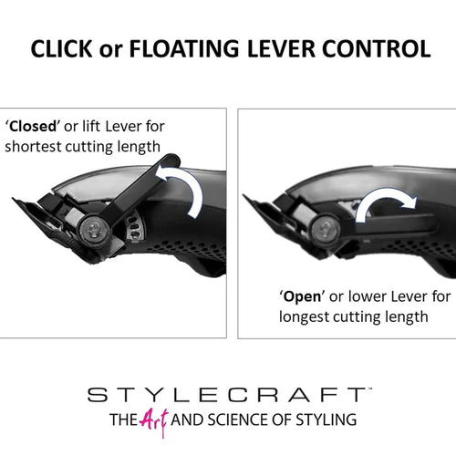 Stylecraft Mythic Microchipped Cordless Metal Clipper with Magnetic Motor