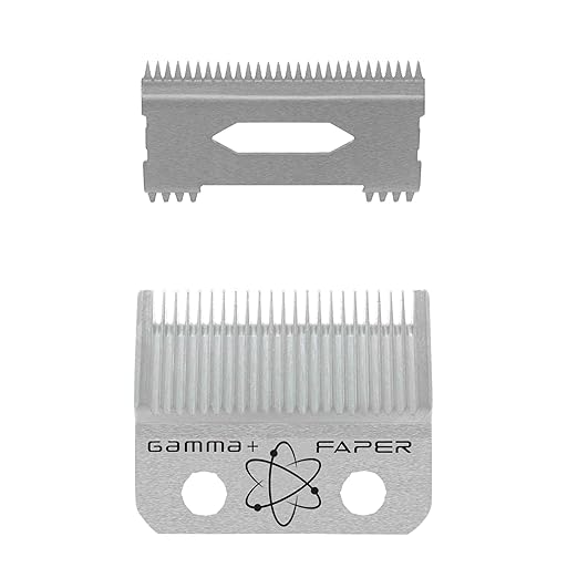 GAMMA+ Hair Clipper Fixed Moving Blade Replacement