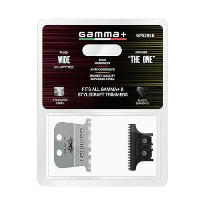 GAMMA+ Hair Trimmer Fixed Moving Blade Replacement Professional Grade