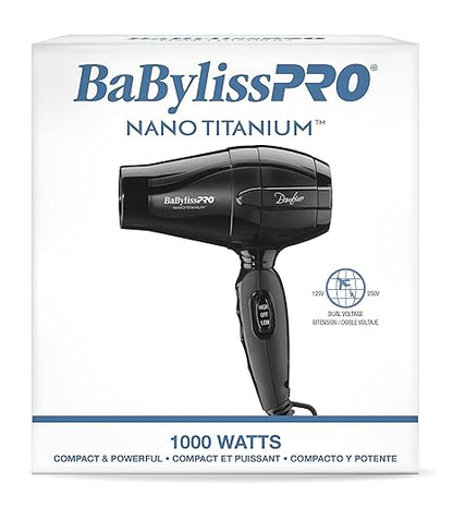 BaBylissPRO Nano Titanium Bambino Compact Dryer