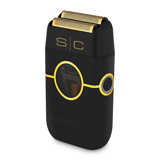 StyleCraft Instinct Metal Double Foil Shaver w/ IN2 Vector Motor & Intuitive Torque Control
