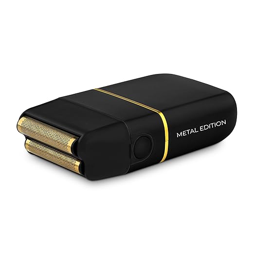 StyleCraft Instinct Metal Double Foil Shaver w/ IN2 Vector Motor & Intuitive Torque Control
