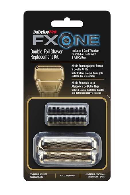 BaBylissPRO FXONE Double Foil Shaver Replacement Foil and Cutter
