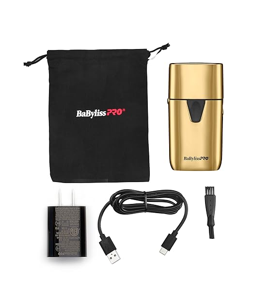 BaBylissPRO UVFOIL UV-Disinfecting Metal Single-Foil Shaver