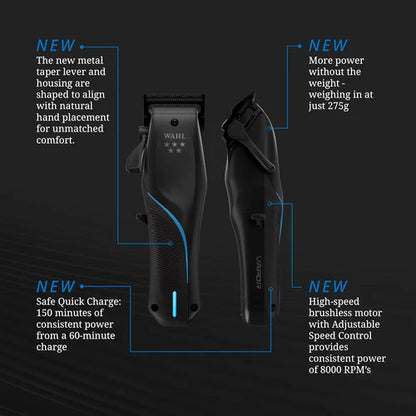 Wahl Professional Vapor Cordless Clipper with F32 FadeOut Blade