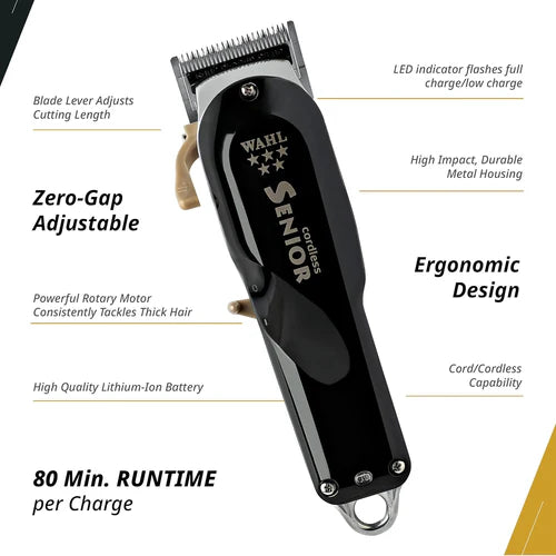 Wahl Professional 5-Star Senior Cordless Clipper