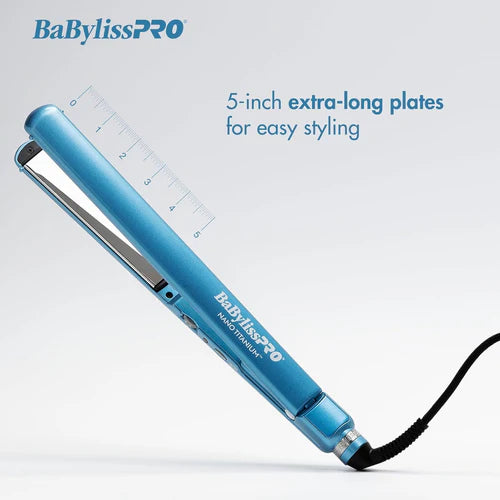 BaBylissPRO Nano Titanium 1" & 1.5" Ultra-Thin Flat Iron Duo Value Pack