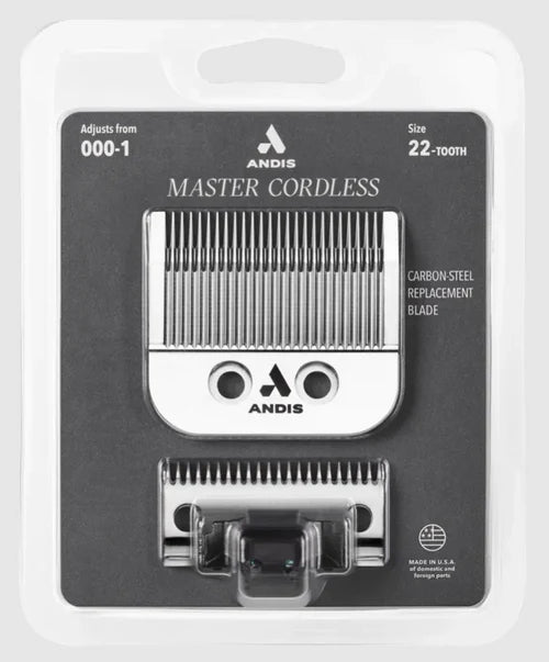 Andis Master Cordless Carbon Steel Replacement Blade - Size 000-1