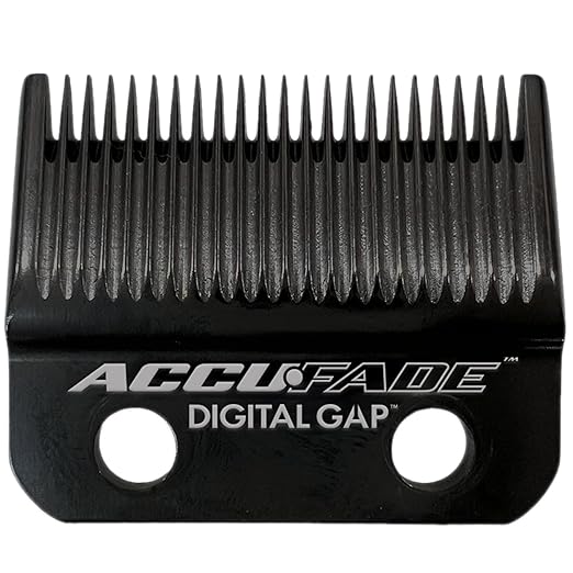 COCCO Digital Gap Accufade Graphene Fade Clipper Blade, ADGCA-G Replacement Blade Designed for Hyper Veloce Pro, Veloce Pro and Pro BLDC Clippers