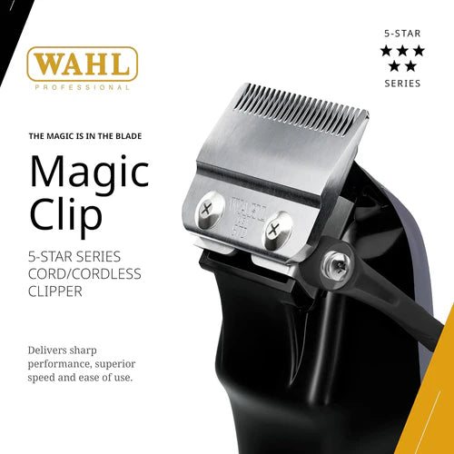 Wahl Professional Limited Edition Lavender Cord/Cordless Magic Clip Clipper