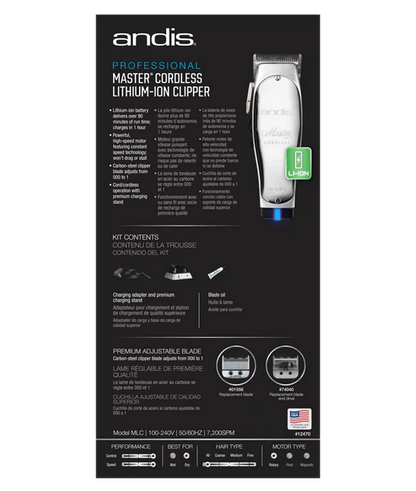 Andis Master Cordless Lithium Ion Clipper