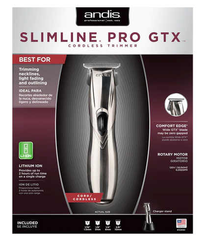 Andis Slimline Pro GTX LI Cordless Trimmer w/ Wide Blade