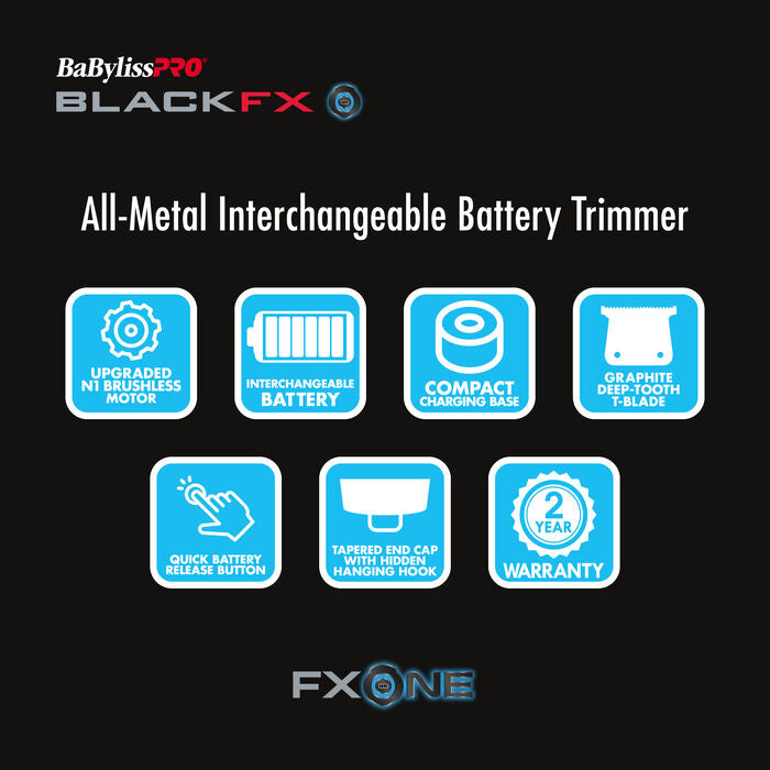 BaBylissPRO FXONE™ BLACKFX Trimmer