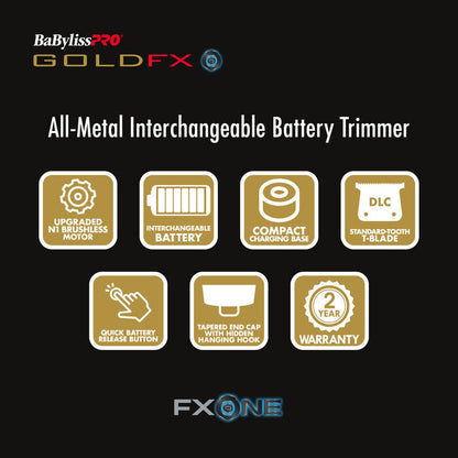 BaBylissPRO FXONE™ GOLDFX Trimmer