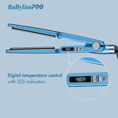 BaBylissPRO Nano Titanium Ionic Straightening Iron 1 1/4 & 1 3/4 Inch