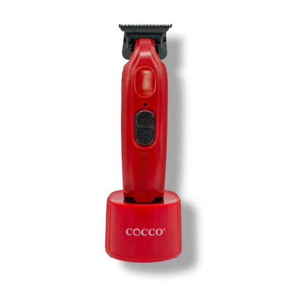 Cocco Hyper Veloce Pro Cordless Trimmer w/ Digital Gap Ambassador Graphene Blade + Charging Stand