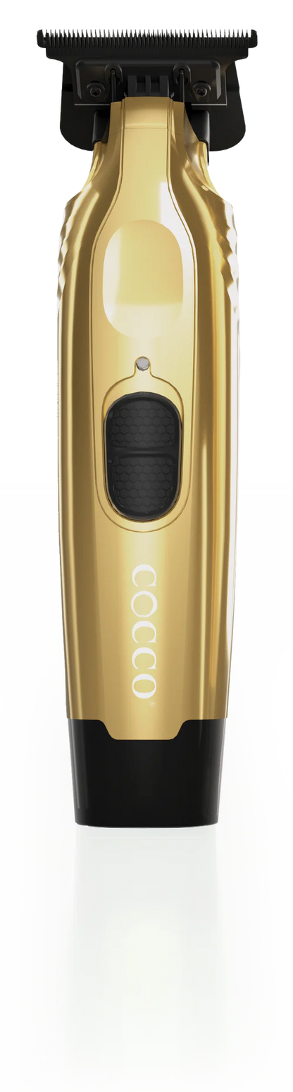Cocco Veloce Pro Cordless Trimmer w/ Digital Gap Ambassador DLC Blade + Black Charging Stand
