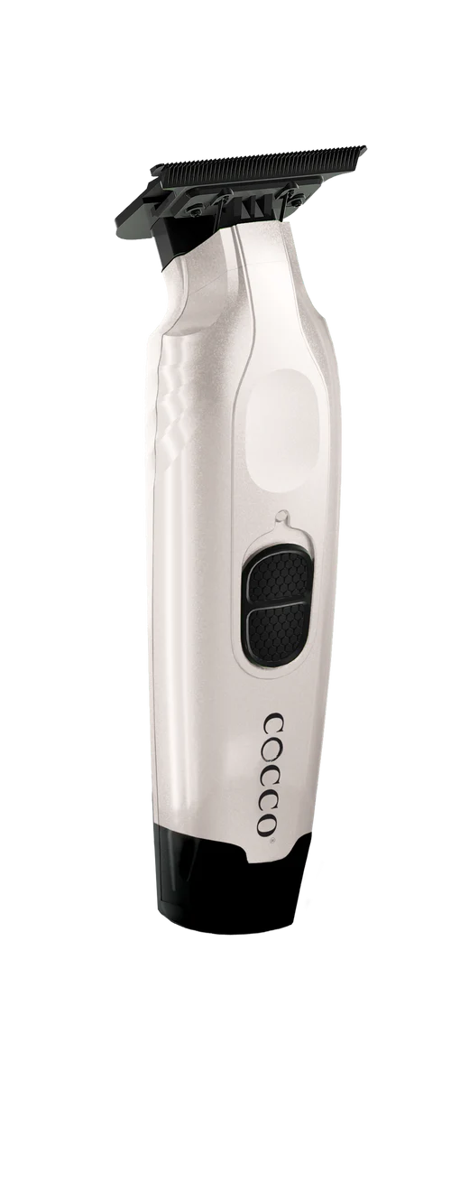 Cocco Veloce Pro Cordless Trimmer w/ Digital Gap Ambassador DLC Blade + Black Charging Stand